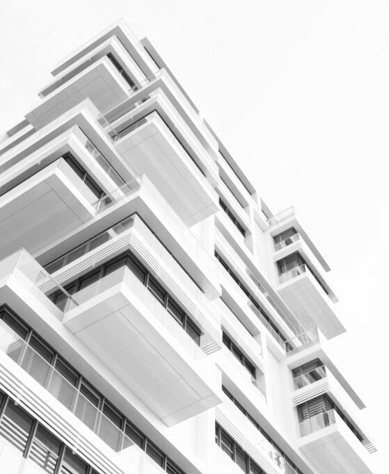 Architecture d’un bâtiment collectif rénové